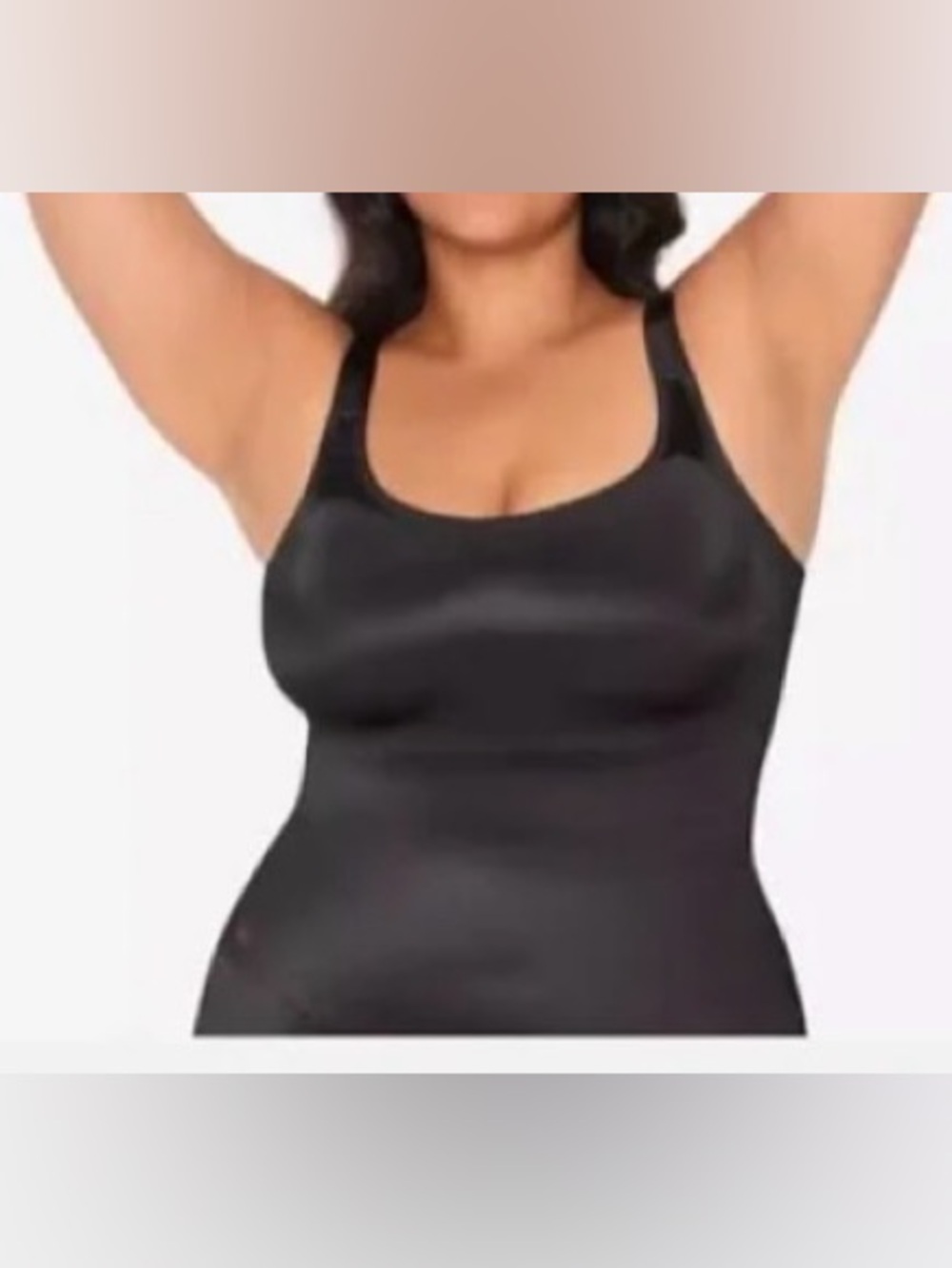 Ruby Ribbon Ultimate Shaping Cami Camisole Black Style 3056 Size 48